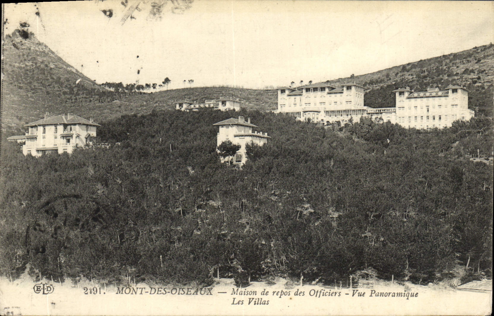 Mont-Des-Oiseaux — Offizierswohnhaus — Panoramablick — Les Villas