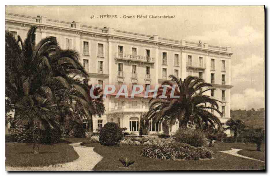 CPA Hyeres Grand Hotel Chateaubriand
