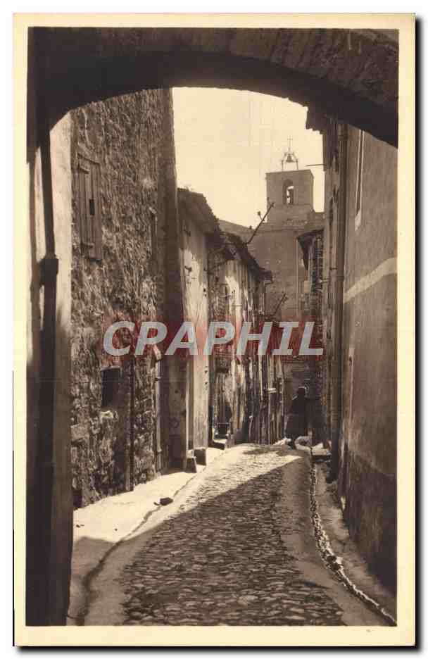 CPA Hyeres Les Palmiers Une Vieille Rue