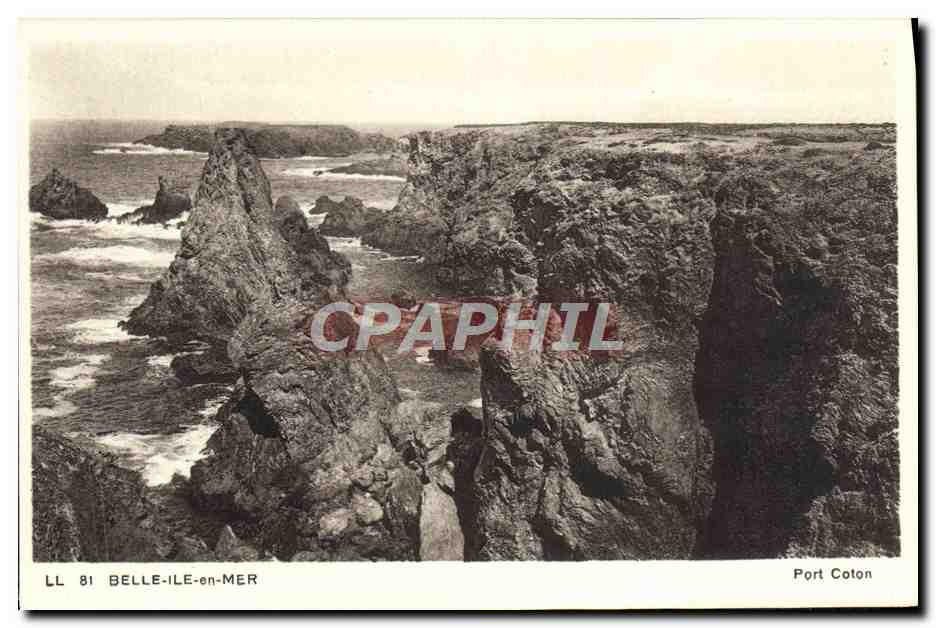 Port Coton — Belle-Île-en-Mer — LL 81