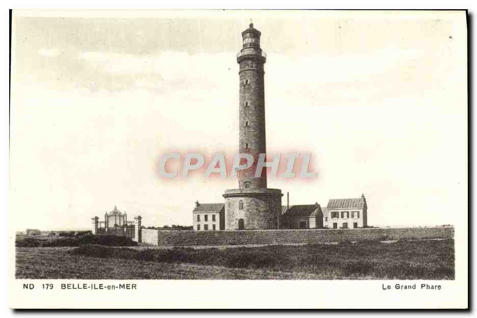 Belle-Île-en-Mer — Le Grand Phare — CI* des Arts Photographiques, Strasbourg