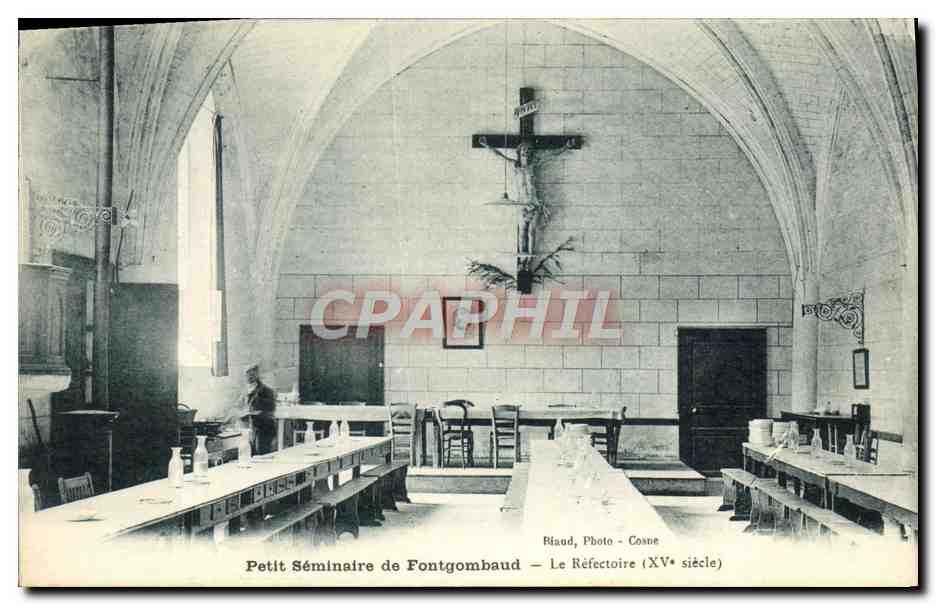 CPA Petit Seminaire De Fontgombaud Le Refectoire