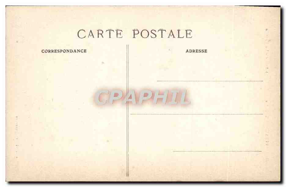 CPA Chateauroux Eglise St Andre La Facade — Rückseite