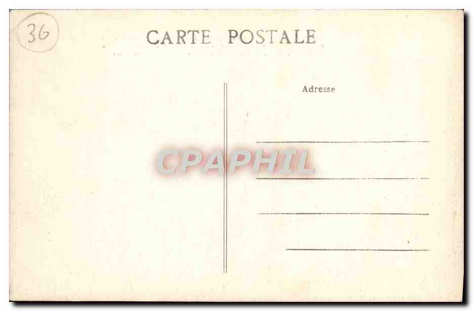 Gargilesse (Indre) — La Creuse au-dessus du Pont Noir — G. Sand — Reverso