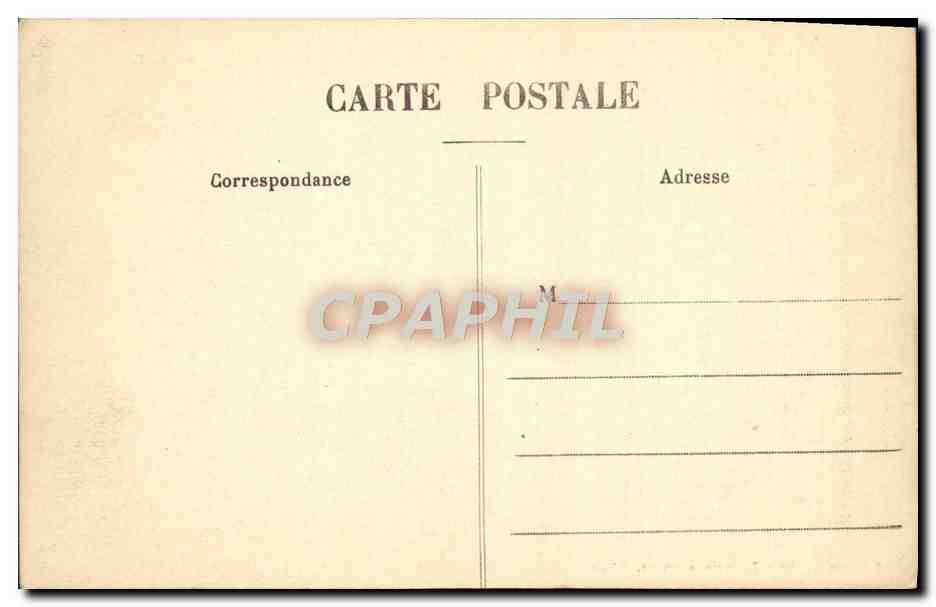 St-Malo - Le Môle et l'Escadre — G.F. n°4159 — Verso