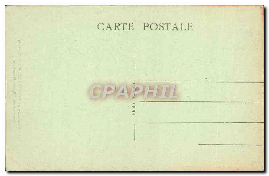 CPA Petit Seminaire De Fontgomaud Portail De l'Eglise Abbatiale — Rückseite