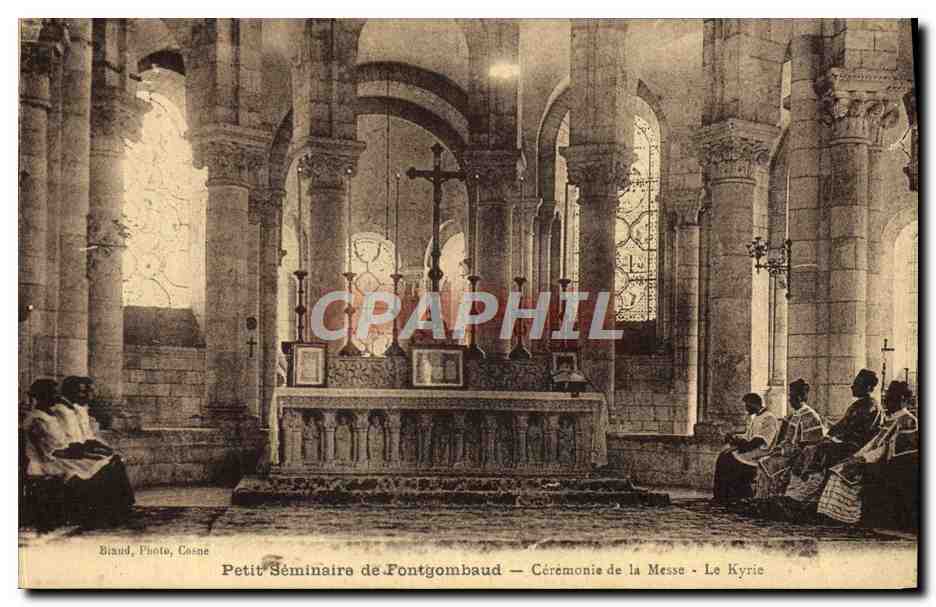Petit Séminaire de Fontgombaud — Messezeremonie — Das Kyrie