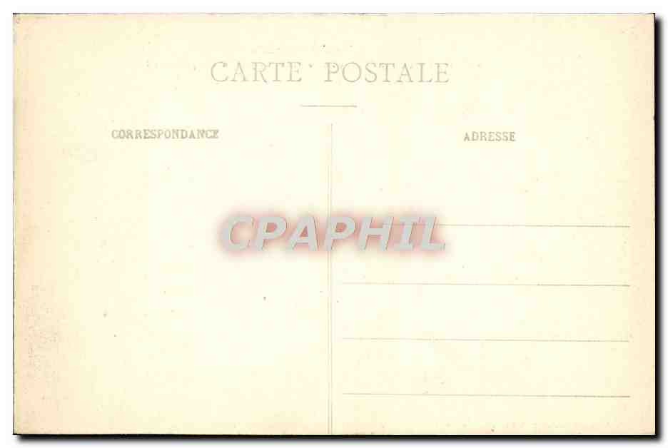 Pointe de Rochebonne, un jour de Tempête - G. F. - Collection Germain - T. Godrin, successeur, St-Malo — Verso