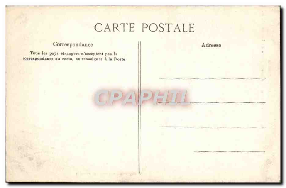 La Grande Cascade du nouveau Jardin du Thabor — Rennes — G. F. n°1128 — Reverso
