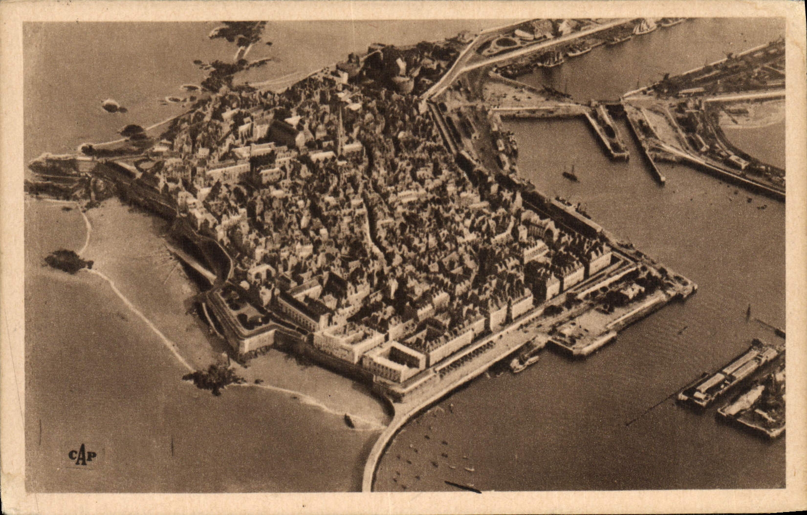 St-Malo — Vista aerea — C.A.F.