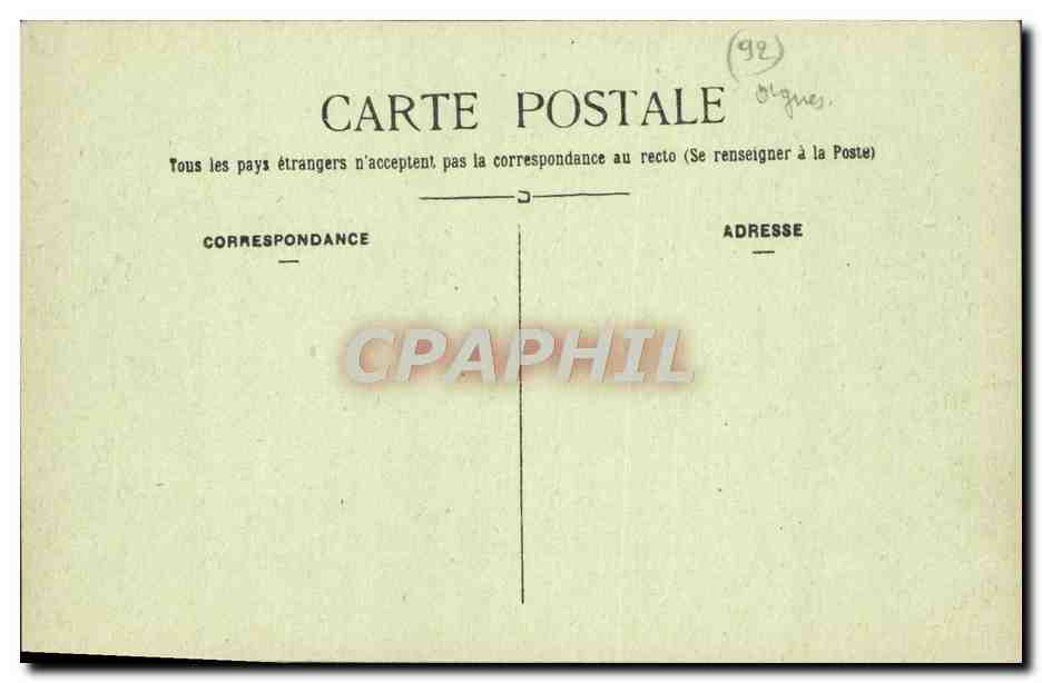 CPA Rueil Eglise Saint Pierre Et Saint Paul Les Orgues Offerts Par I'Imperatrice — Rückseite