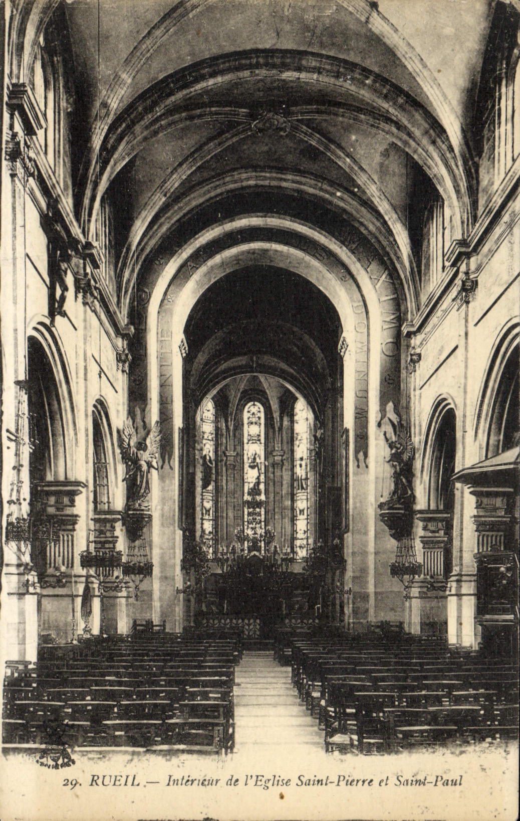 CPA Rueil Interieur De l'Eglise Saint Pierre Et Saint Paul