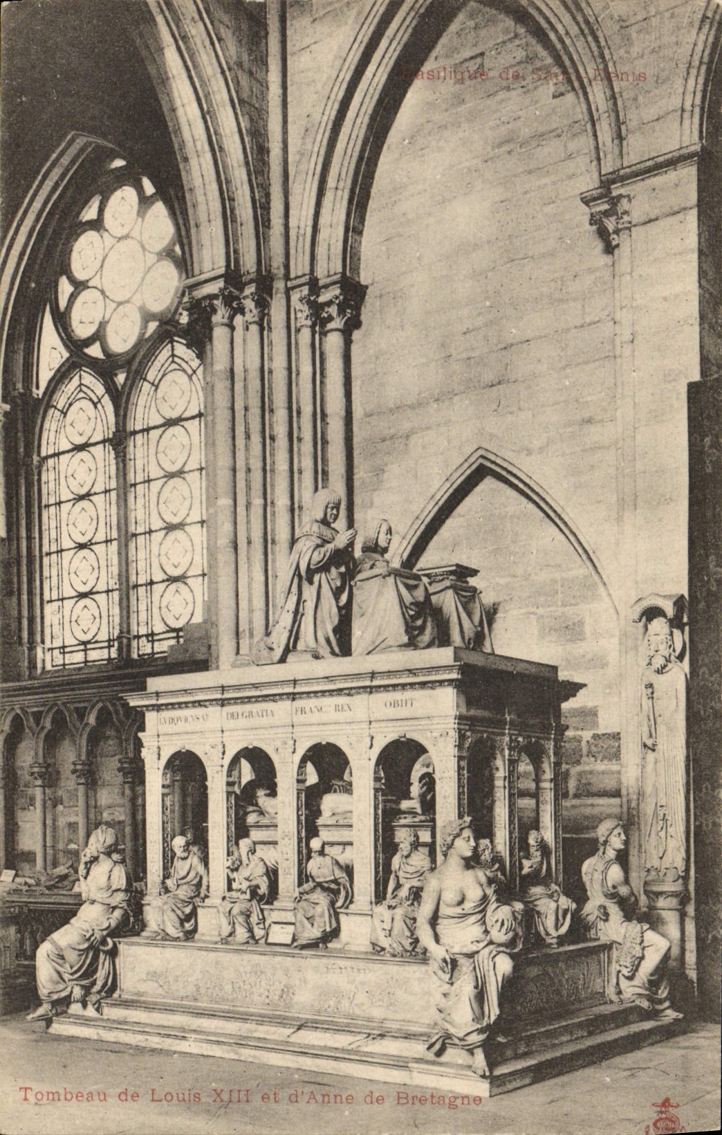 Tombeau de Louis XIII et d'Anne de Bretagne — Basilique de Saint-Denis