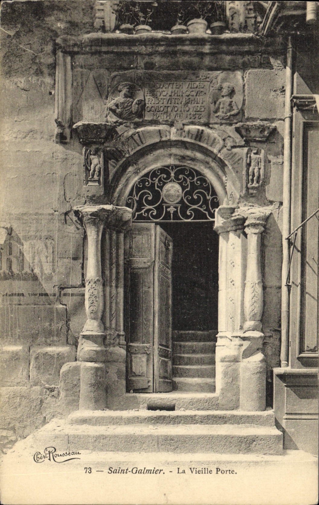 CPA Saint Galmier La Vieille Porte