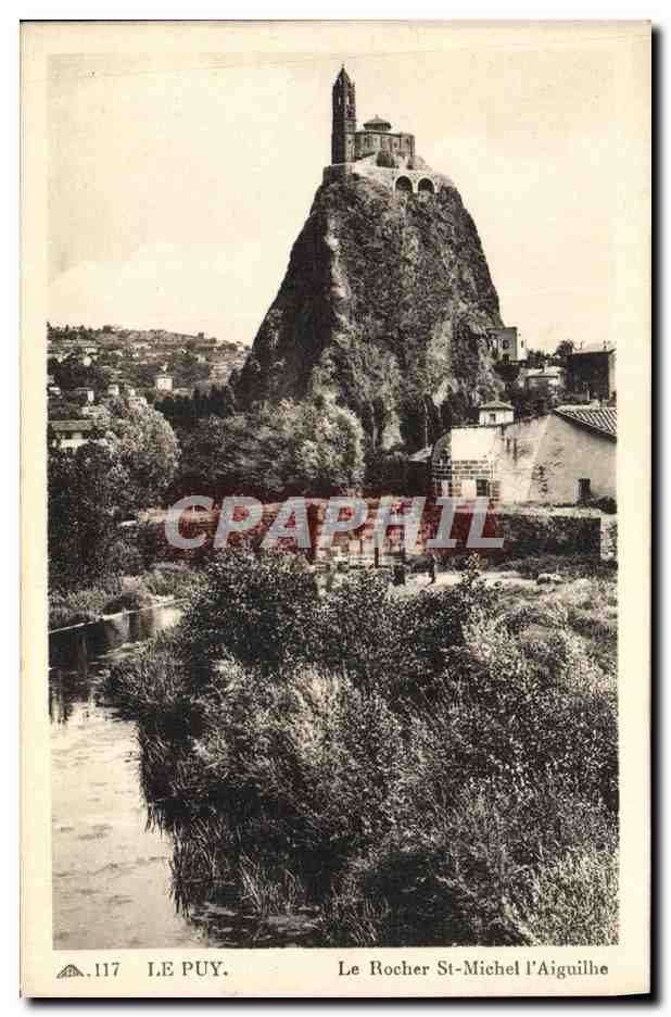 CPA Le Puy Le Rocher St Michel l'Aiguilhe