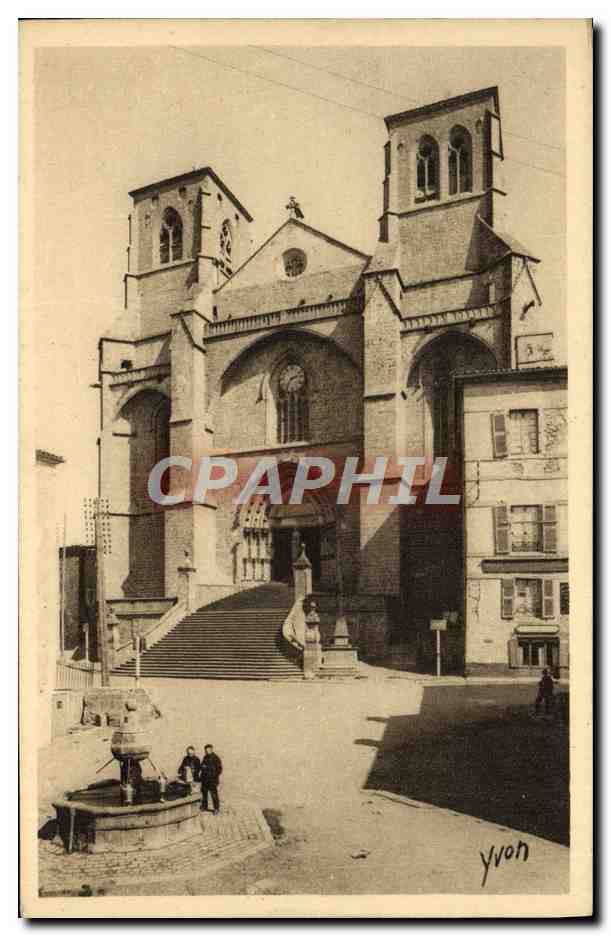 CPA La Douce France La Chaise Dieu L'Abbaye Ou Eglise St Robert