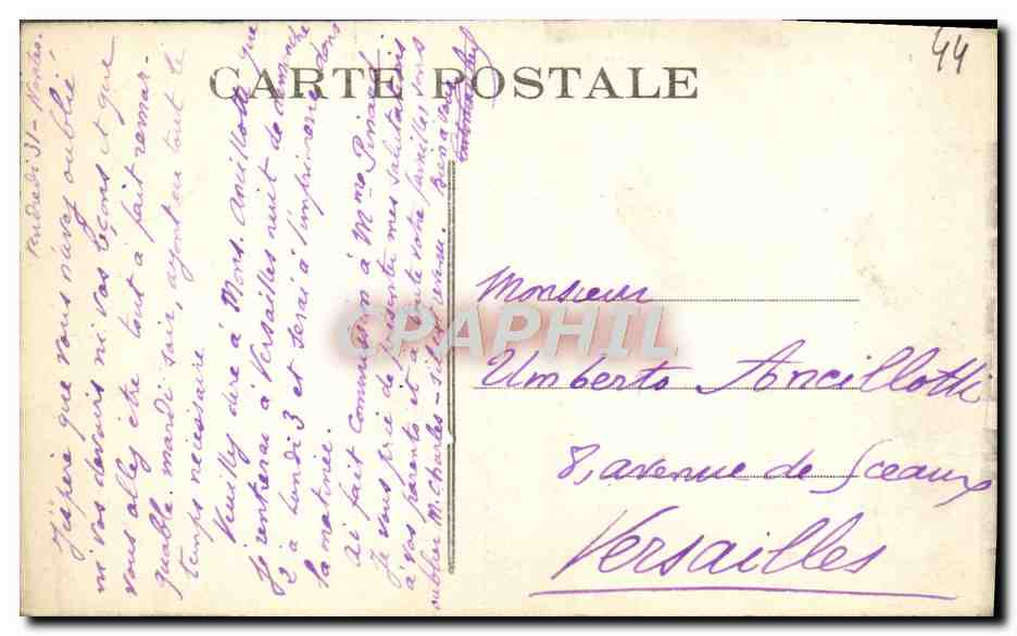 CPA Nantes Plage De La Duchesse Anne et etablissements Lefevre UTile  — Verso