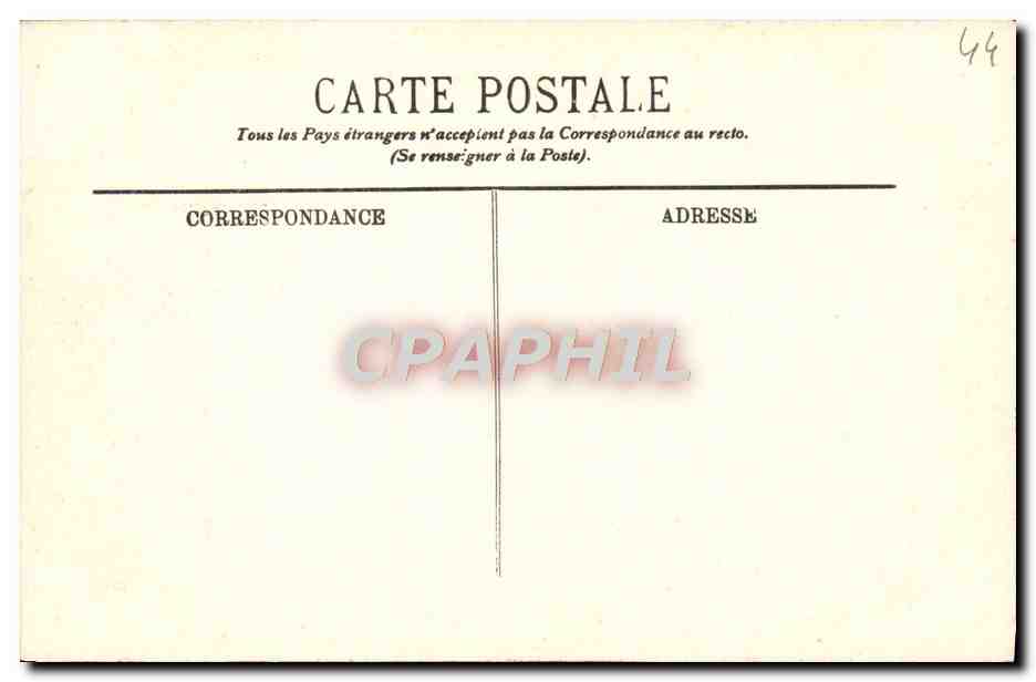 CPA La Baule Le Boulevard Darlu — Rückseite