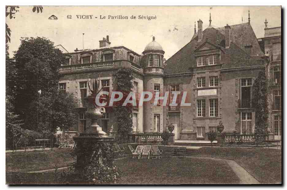 CPA Vichy Le Pavillon De Sevigne