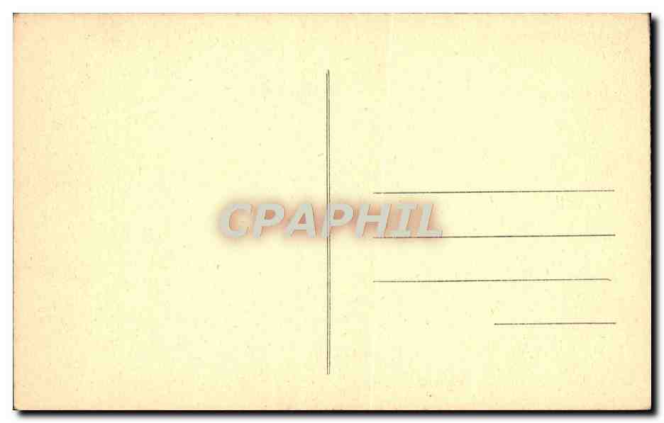 CPA Vichy Etablissement Thermal De 1ere Classe — Verso