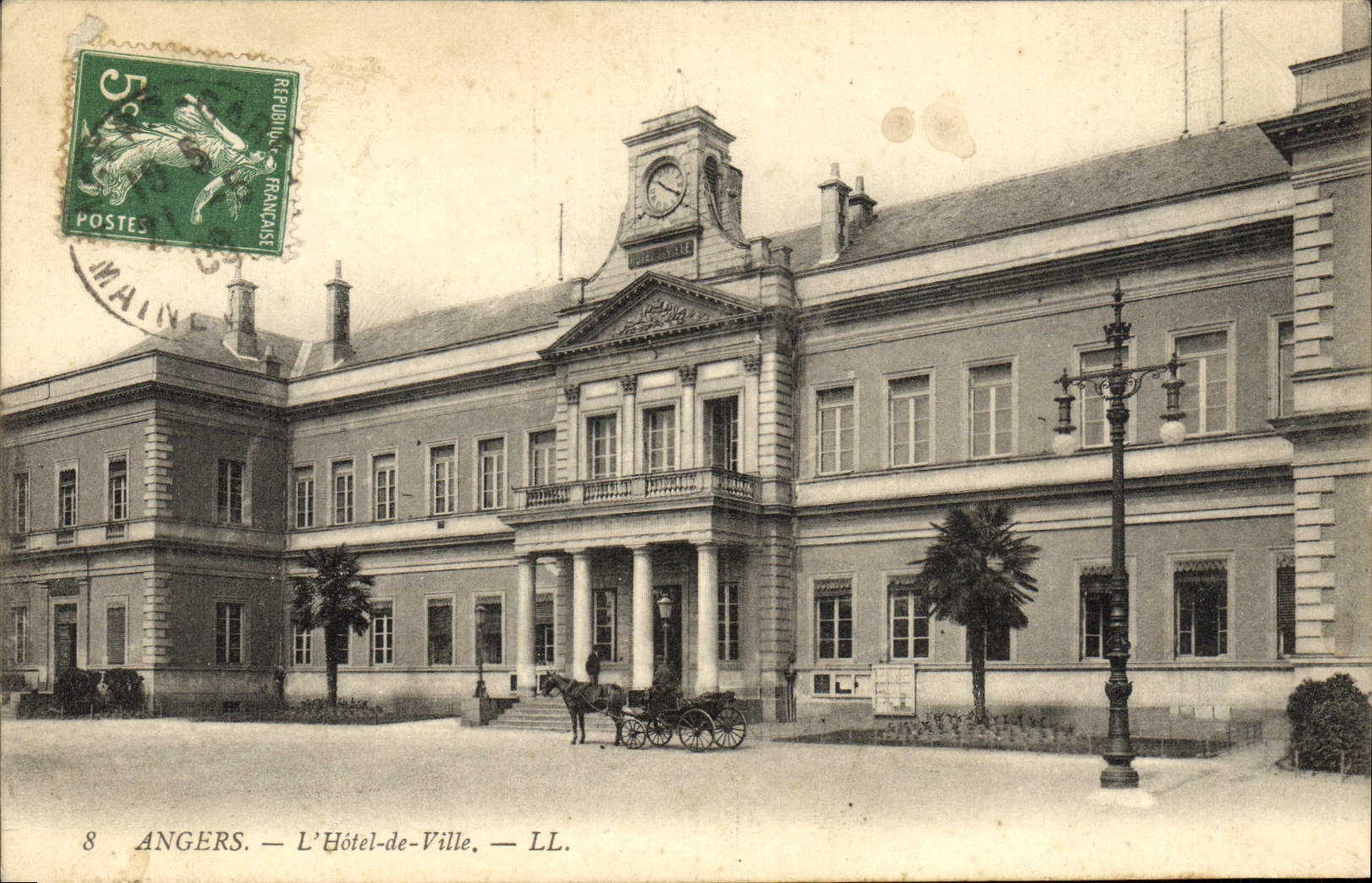 CPA Angers L'Hotel De Ville