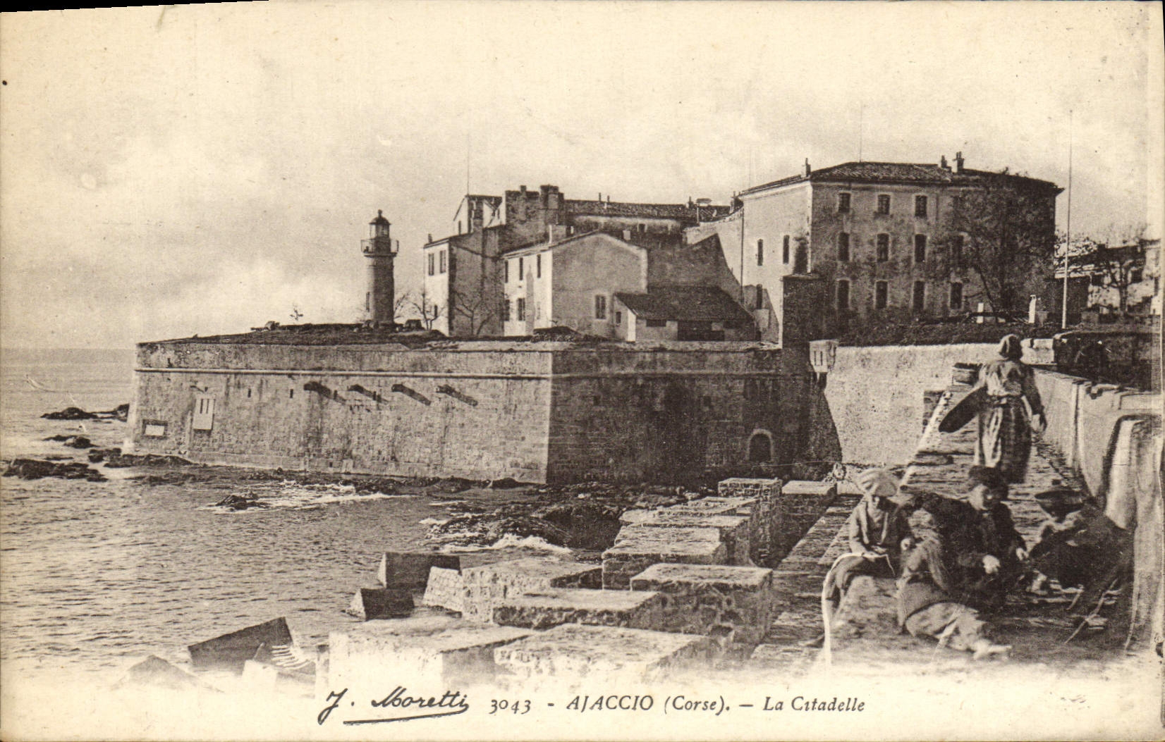 CPA Ajaccio La Citadelle Enfants