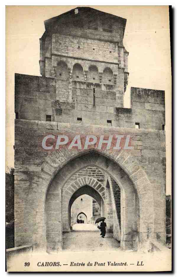 Cahors — Entrée du Pont Valentré — LL