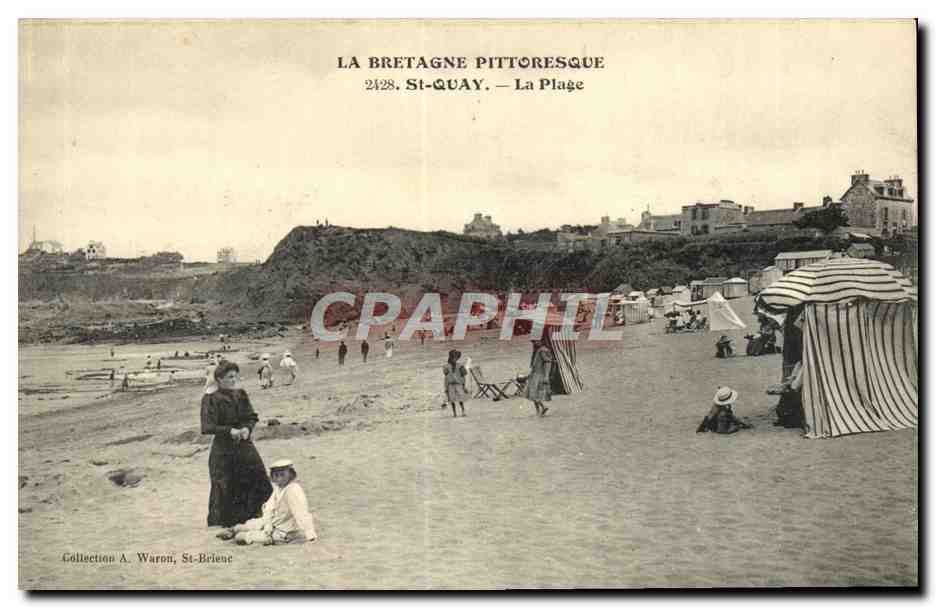 CPA La Bretagne Pittoresque St Quay La Plage