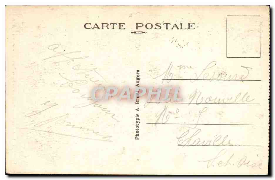 CPA Laval Basilique De Notre Dame d'Avesnieres — Rückseite