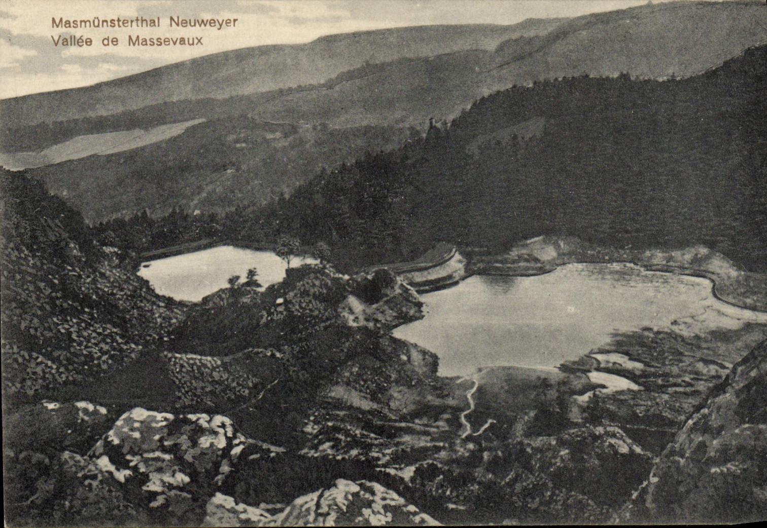 CPA Masmunsterthal Neuweyer Vallee De Massevaux