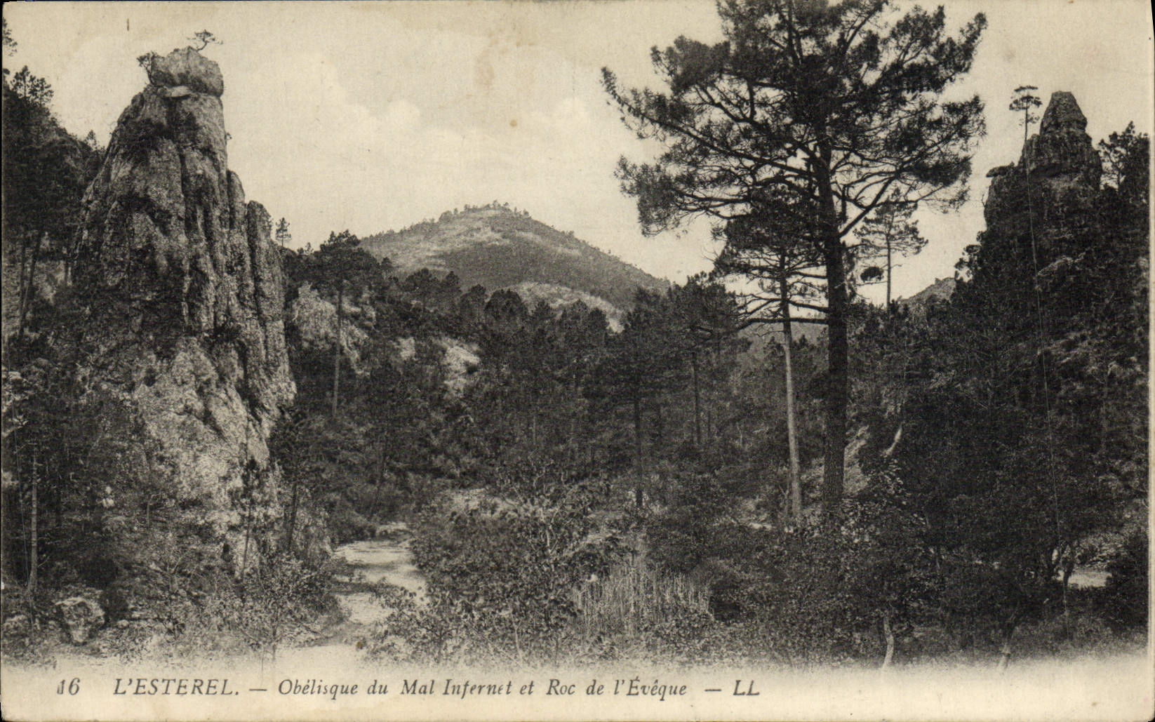 L'ESTEREL — Obélisque du Mal Infernet et Roc de l'Évêque — LL