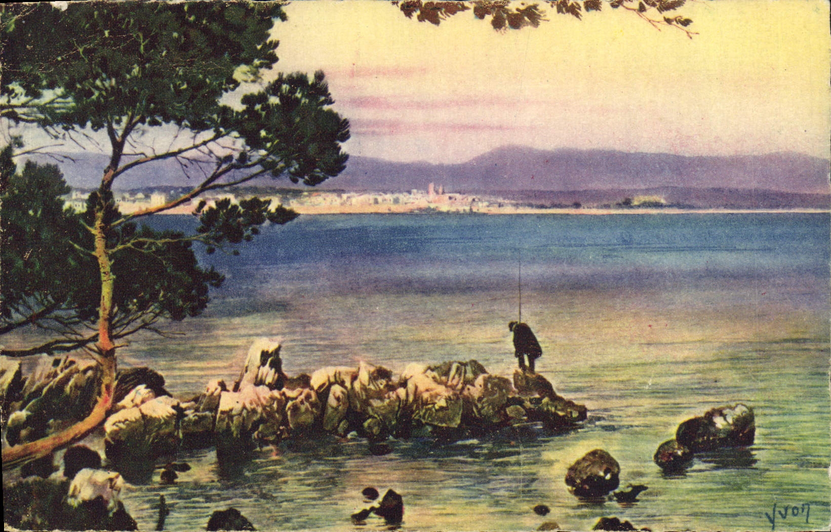 L'Anse Saint-Roch — Antibes — Éditions d'Art Yvon