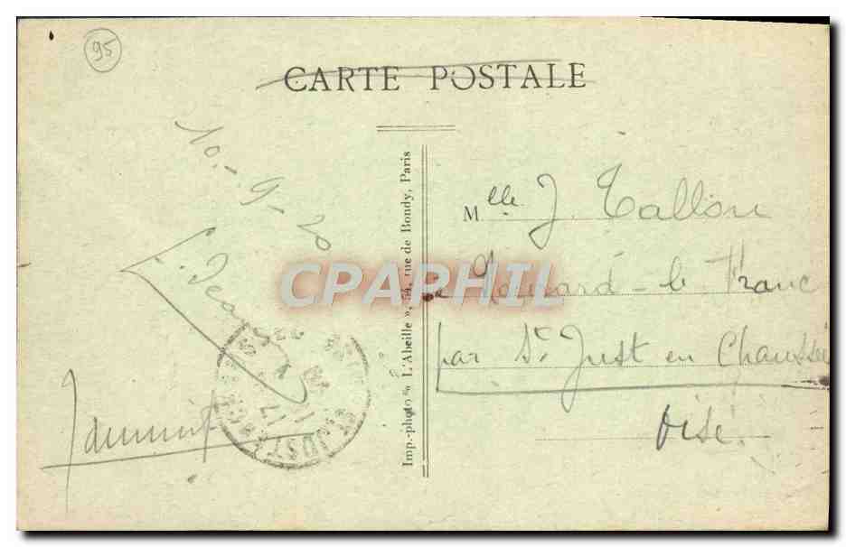 Enghien-les-Bains — Les Bains — Le Casino vu de la nouvelle Jetée — Rückseite