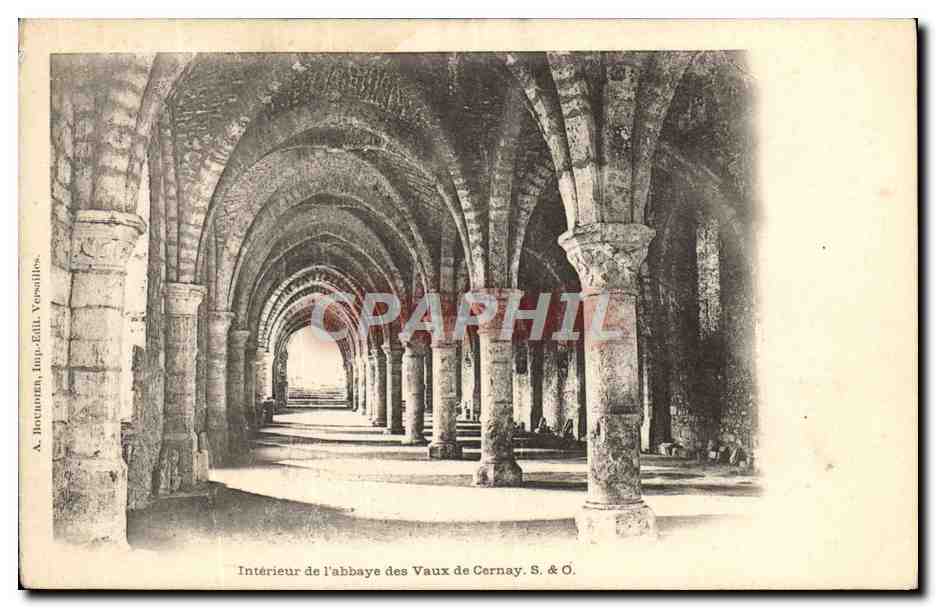 CPA Interieur De l'Abbaye Des Vaux De Cernay