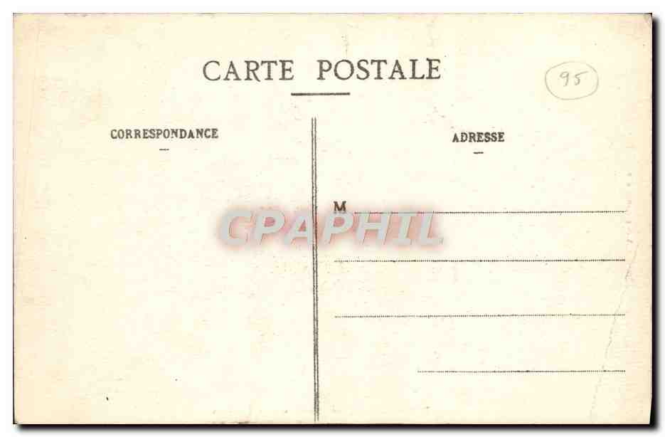 CPA Pontoise Eglise St Maclou Le Tombeau — Rückseite