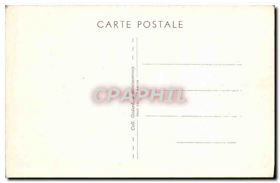 CPA Montmorency Eglise St Martin Cote Sud Les sacristies — Rückseite