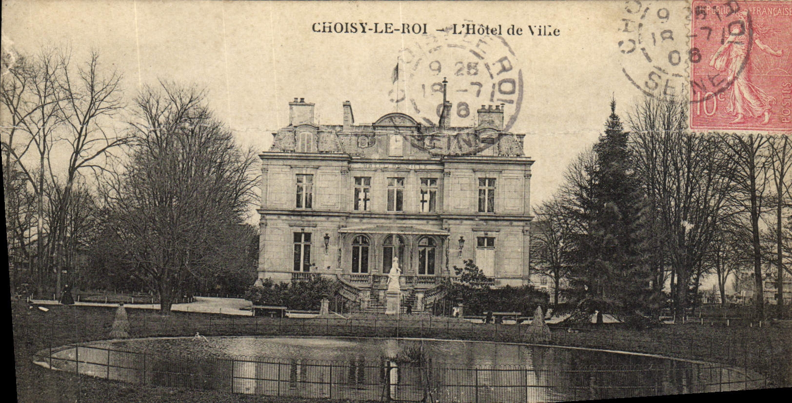 CPAchoisy Le Roi L'Hotel De Ville