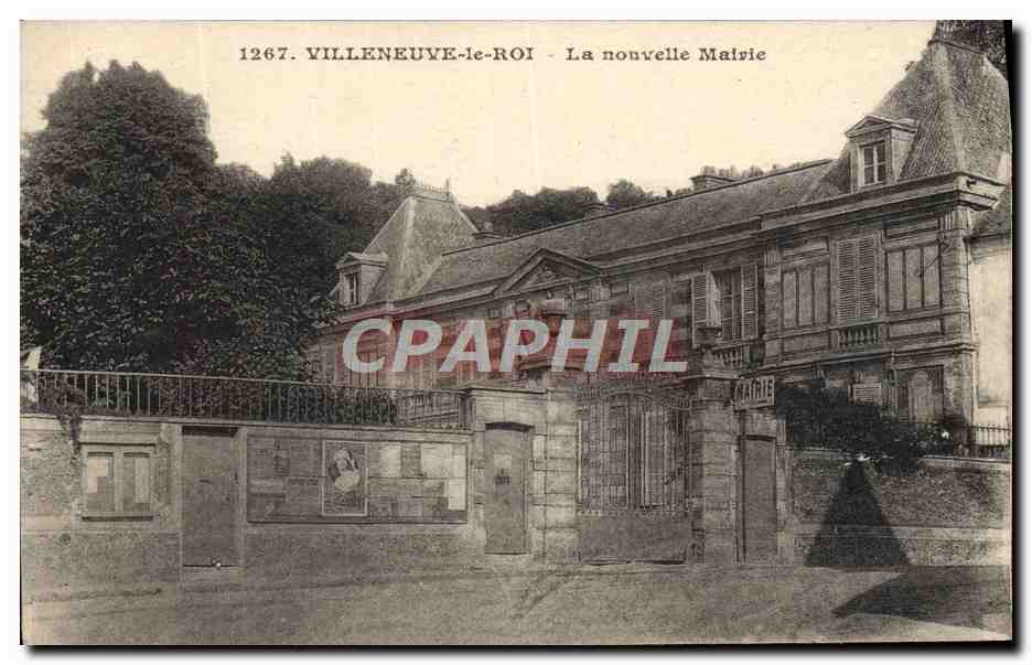 CPA Villeneuve Le Roi La Nouvelle Mairie