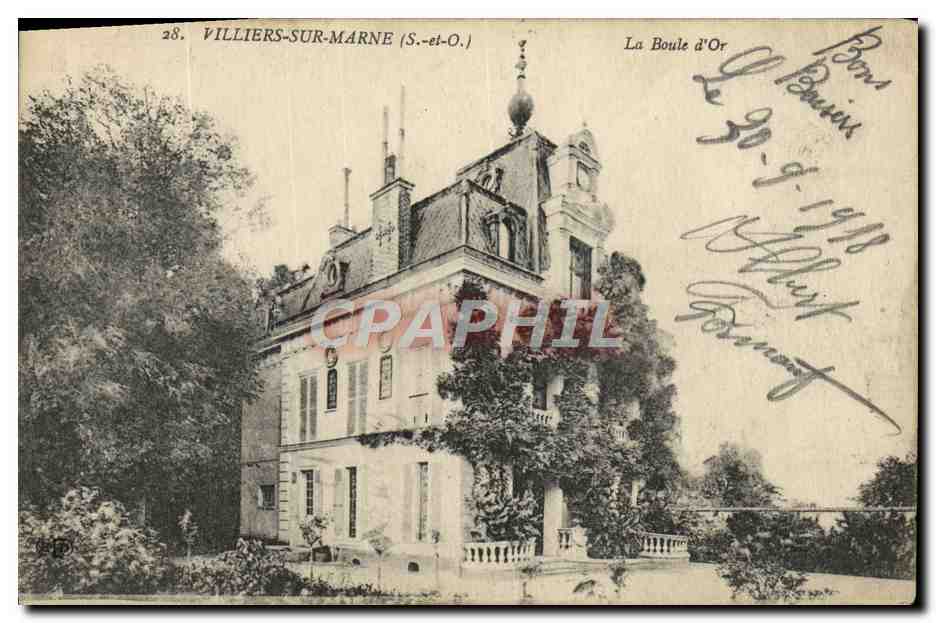 Villiers-sur-Marne (S.-et-O.) — La Boule d'Or — éditeur non identifié, n° 28