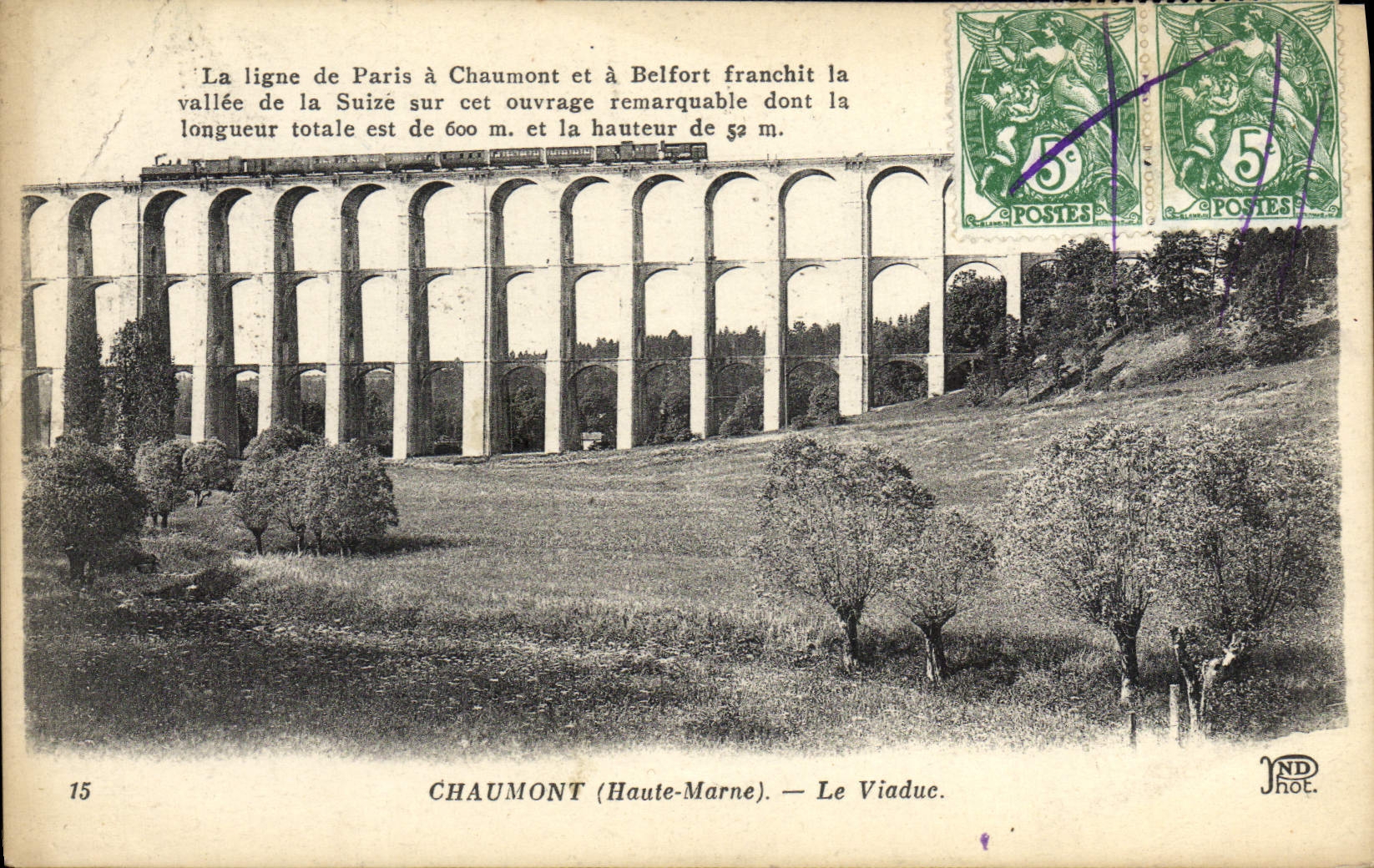 Chaumont (Haute-Marne) — Le Viaduc — JND Hot.