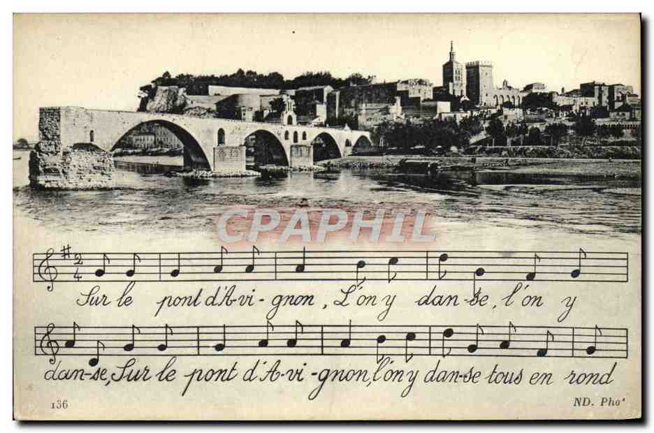 CPA Avignon Pont St Benezet 