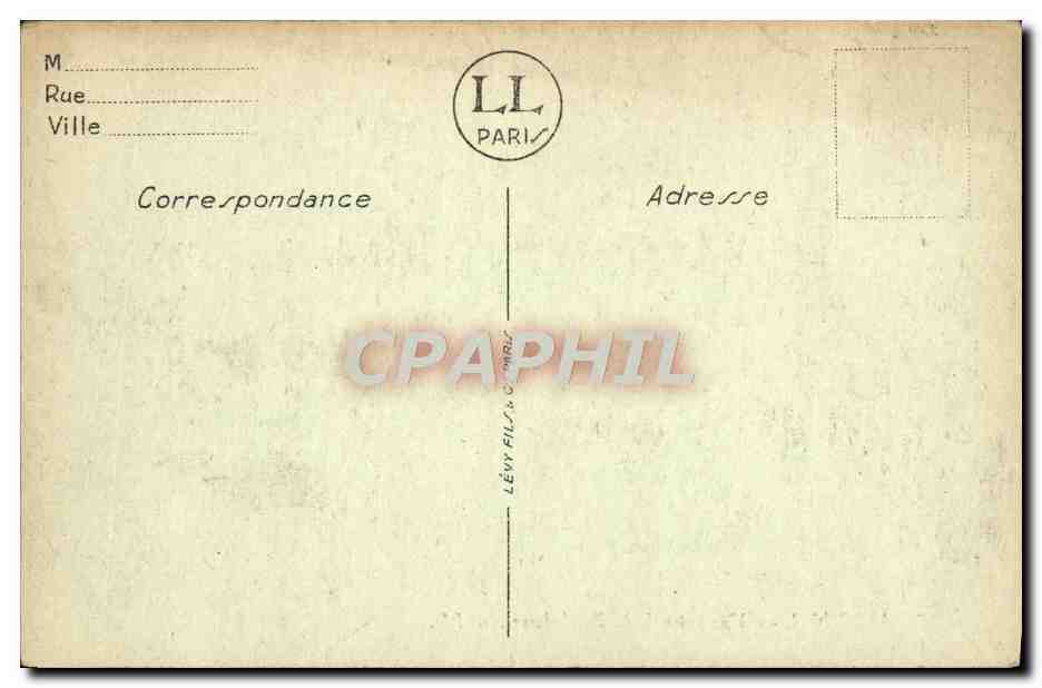CPA Avignon Vue Prise de la Bathelasse — Verso