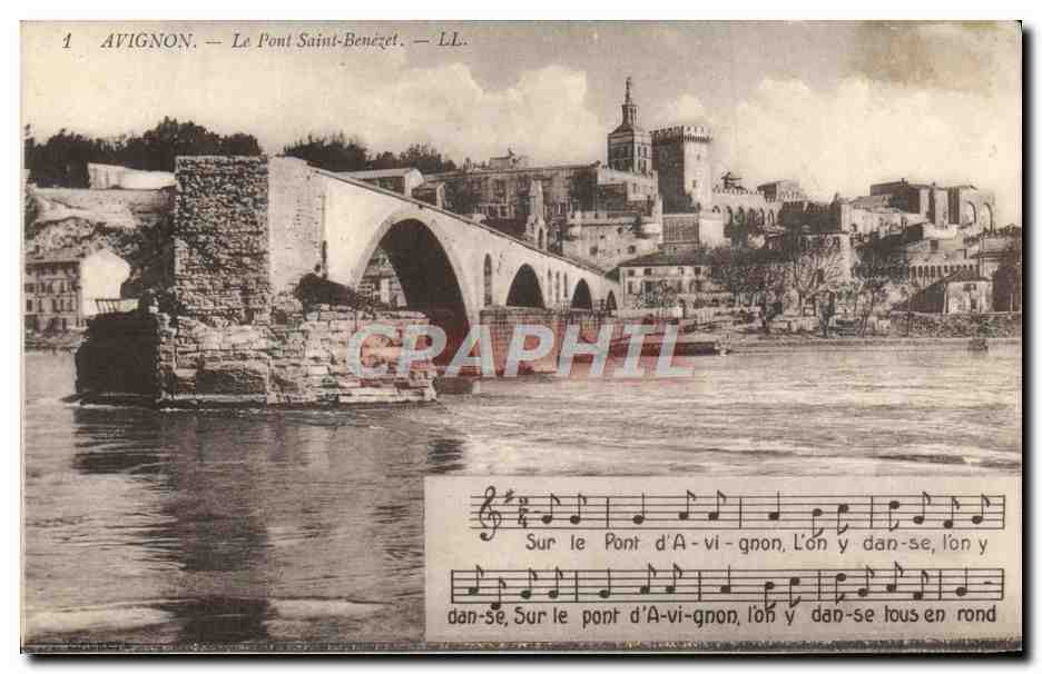 CPA Avignon Le Pont Saint Benezet