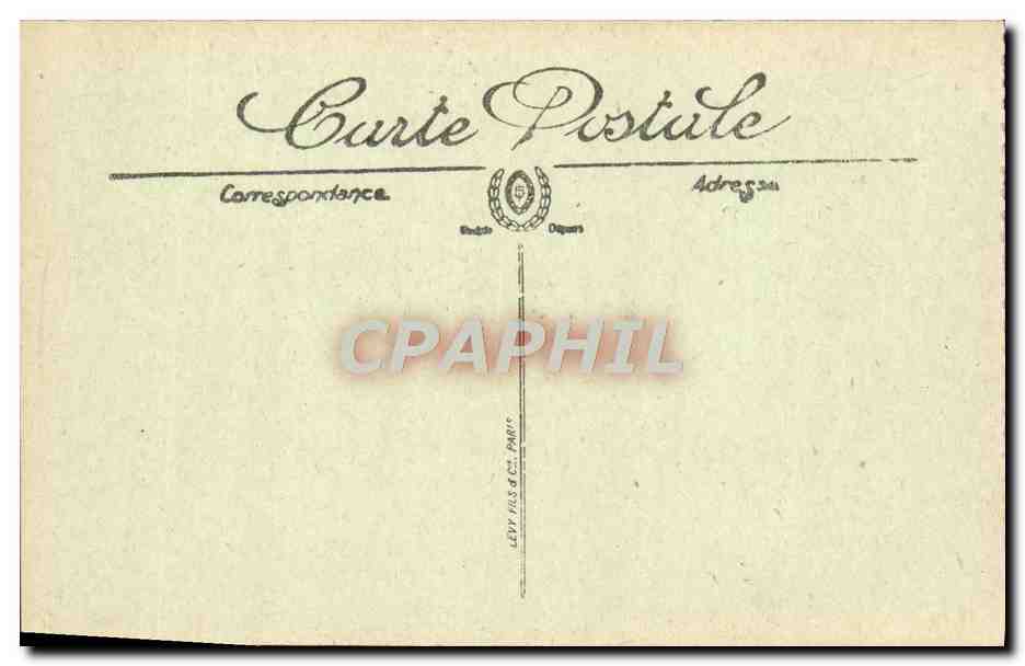 CPA Avignon Palais des Papes  — Verso