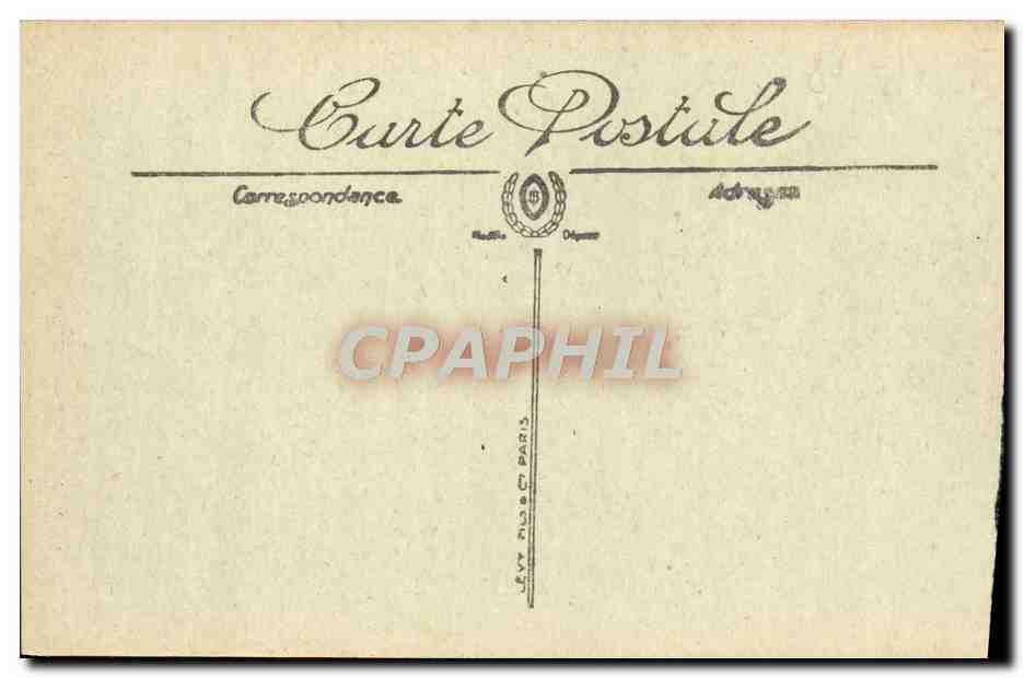 CPA Avignon Palais des Papes Clef de voute pendante — Verso