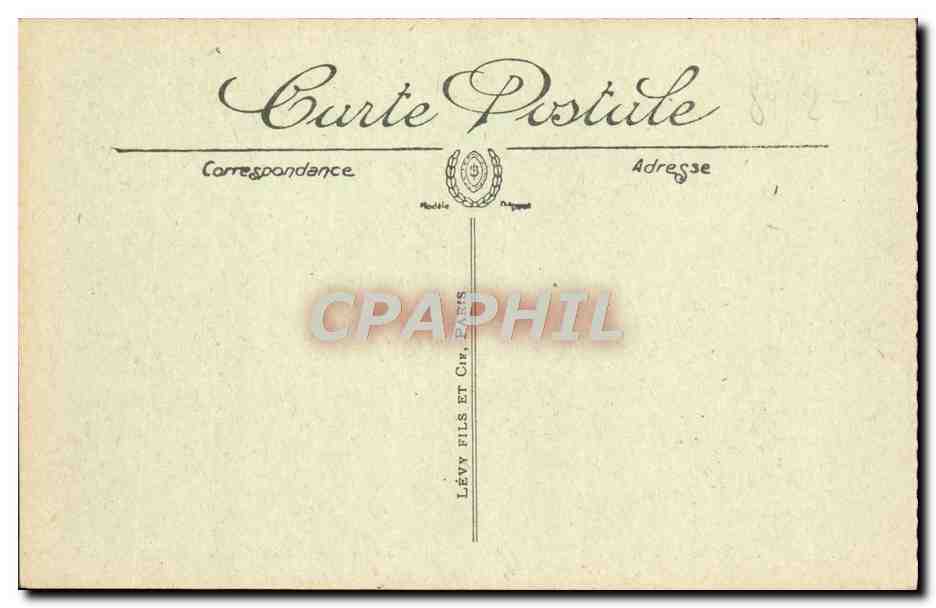 CPA Avignon Vue Generale Prise de la Breche de Pamparigousto a Villeneuve  — Rückseite