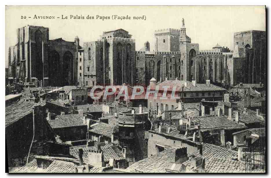 CPA Avignon Le Palais des Papes