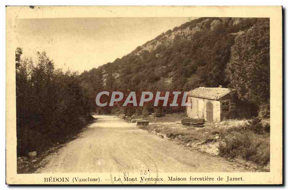 CPA Bedoin Le Mont Ventoux Maison forestiere de Jamet 