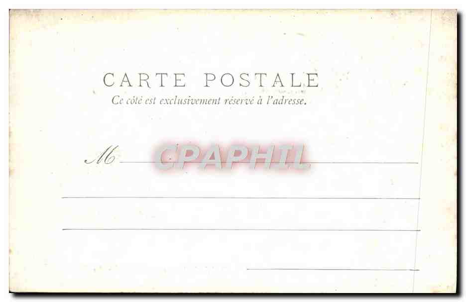 Poitiers — Le Jardin des Plantes — L. Galeries Parisiennes, n°17 — Rückseite