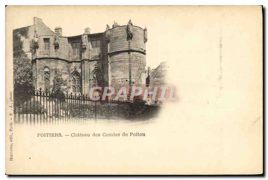 CPA Poitiers Chateau des Comtes de Poitou
